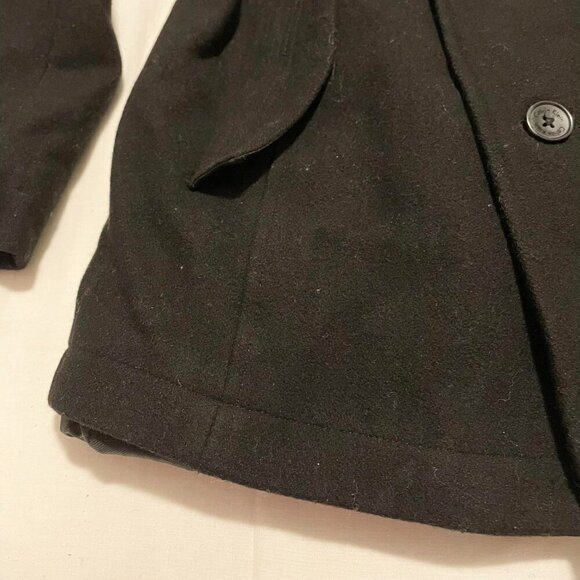 Calvin Klein Wool Blend Peacoat Womens Small - Picture 8 of 16